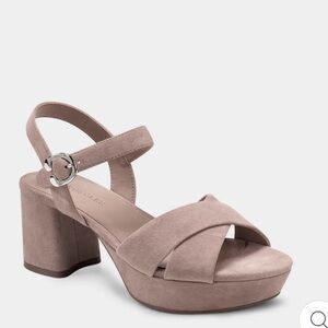 Aerosoles Cosmos in Blush Pink Suede